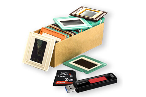 Сканирование фотоплёнок и слайдов