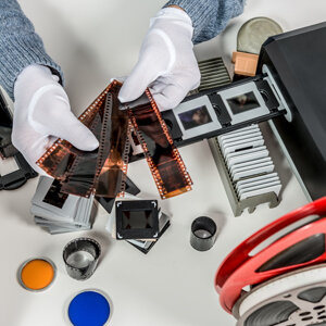 сканирование негативов