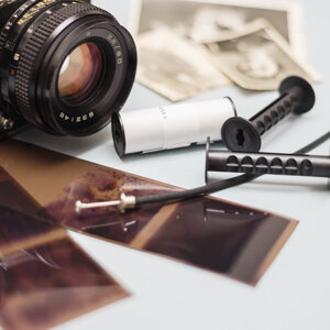 отсканировать слайды